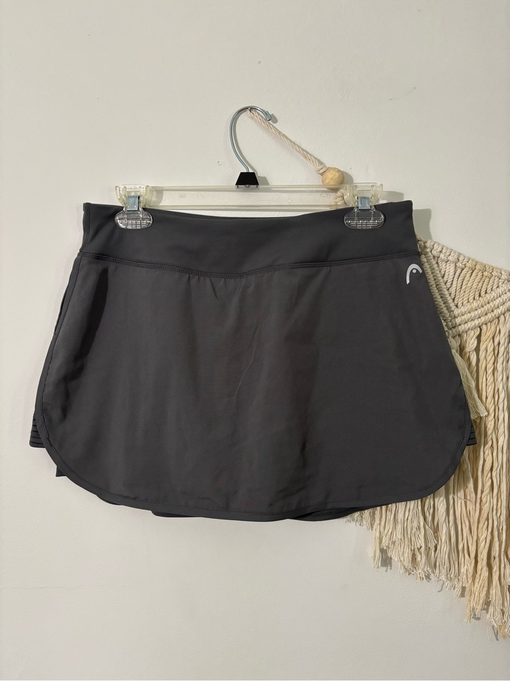 Head Womens Athletic Skort in Charcoal